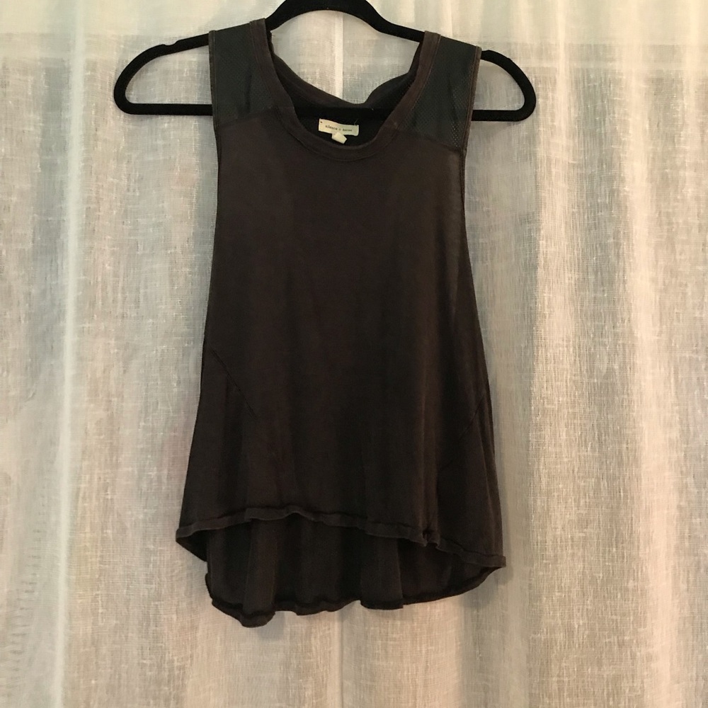 Black Flowy Tank